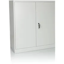 HJH Office Aktenschrank COLOR AS 105 x 90 x 40 cm abschließbar, Hellgrau 743035