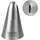 Städter Spritztülle, Edelstahl, Silber, 15 mm