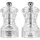 Peugeot Bistro Salz-/ Pfeffermühle 10 cm Silber/Transparent