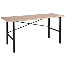 Rikta Werkbank Holz/Metall 159 cm schwarz