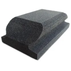 Mirka Handblock Moosgummi / weich mit Griffmulde