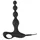 Black Velvets Analvibrator „Vibrating Anal Beads“ im Kugel-Design, 10 Vibrationsmodi, schwarz
