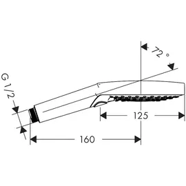 Hansgrohe Raindance Select S Handbrause 26515140