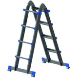 PROTEC.class PATLT45 Teleskopleiter 4 x 5 Sprossen