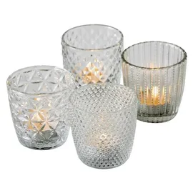 Boltze 1014419, 4 Stück(e), Glas, Transparent ø Transparent