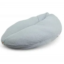 HOBEA-Germany Stillkissen Waffelmuster graublau Stillkissen