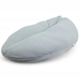 HOBEA-Germany Stillkissen Waffelmuster graublau Stillkissen