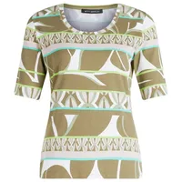Betty Barclay Basic Shirt mit Rippenstruktur Khaki/Green,48 | 48