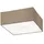 Brumberg SOFT CUBE 3 E27 eckig hellbraun/weiß