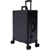 TaNeHaKi Make up Koffer mit Rollen Kosmetikkoffer Trolley Reise Beauty Trolley Schminkkoffer Trolley Friseurkoffer mit Rollen Beauty Case Kosmetikkoffer Trolley mit Licht