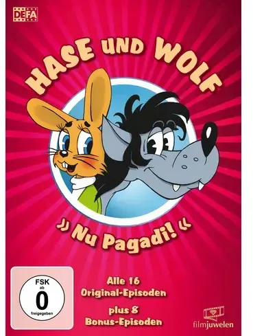 Hase und Wolf - Alle 16 Original-Episoden - plus 8 Bonus-Episoden (Nu Pagadi! / Na warte!) (DEFA Filmjuwelen) (2 DVDs)