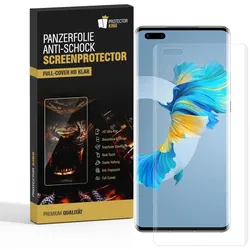 2x Panzerfolie für Huawei Mate 40 Pro FULL COVER Displayschutzfolie HD KLAR