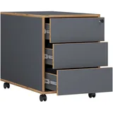 VCM Salia Rollcontainer 70 x 39 x 50 schwarz