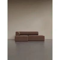 Eave Modular Sofa, 86, 2,5 Sitzer, Konfiguration 7/8 - Logan Jasmine - Ecke links