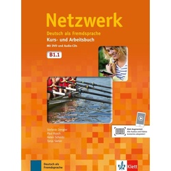 Netzwerk. Kurs- und Arbeitsbuch mit DVD und 2 Audio-CDs B1.1