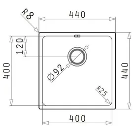 PYRAMIS Lydia 1B 40x40 cm