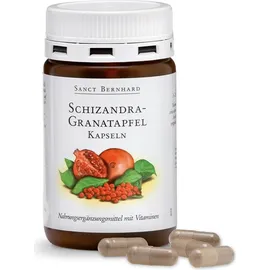 Kräuterhaus Sanct Bernhard Schizandra-Granatapfel Kapseln 90 St.