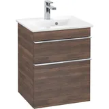 Villeroy & Boch Venticello Waschbeckenunterschrank für Becken mittig 2 Auszüge 466x590x400mm arizona oak/chrome (A92201VH)