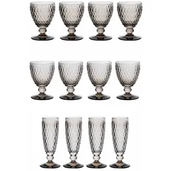 Villeroy & Boch Boston Coloured Wasser-, Wein- und Sektgläser 12er Set Gläser   