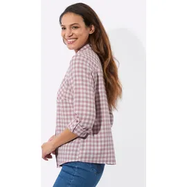 Casual Looks Flanellbluse rosa 40