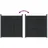 vidaXL Zaunelement Grau 1391x186 cm WPC