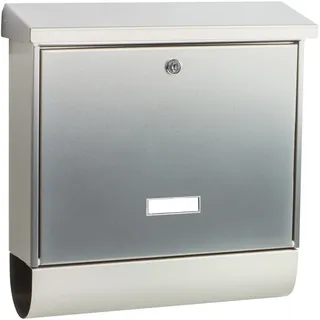 Burg Wächter Inoxstar 4720 Silber inkl. Zeitungsfach