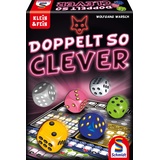 Schmidt Spiele 49357 Doppelt so clever, Würfelspiel aus der Serie Klein & Fein, bunt