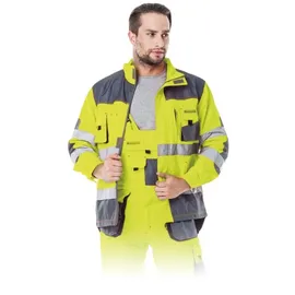 Reis Arbeitsjacke Reflektoren S neongelb
