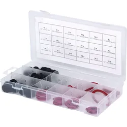 KS Tools Sortiment Dichtringe-Sanitär, 141-tlg - 970.0190