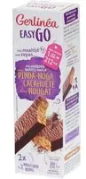 Gerlinéa Easy Go Barres Cacahuète-Nougat Barre 2x58 g