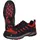 nitras safety Nitras Halbschuh Pro Step I" - Schwarz/Rot / 42