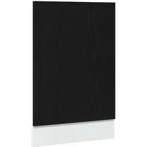 vidaXL Unterschrank Geschirrspülerblende Lyon 45 x 1,5 x 67 cm Schwarz