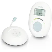 Alecto DBX120 Babyphone mit Full ECO-Modus und Display, weiß/bla