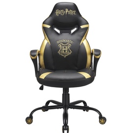 Subsonic Harry Potter Junior Gaming Stuhl - Schwarz/Gold, Gaming Stuhl, Schwarz