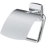 AM.PM Toilettenpapierhalter mit Deckel Wandmontage, ohne bohren klebend Klopapierhalter Edelstahl wc Papierhalter Badezimmer Edelstahl, Chrom, - Am.pm
