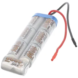 AccuCell 8,4 Volt Akkupack mit 1600mAh und Anschlusskabel NiMH Akku