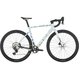 Scott Addict Gravel 30 2026 28 Zoll RH 12K Unisex white/splatter blue