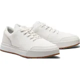 Timberland Sneaker TIMBERLAND "MAPLE GROVE LOW LACE UP SNEAKER", Gr. 41, weiß (sanftes weiß), Leder, sportlich, Schuhe