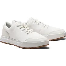 Timberland Sneaker TIMBERLAND "MAPLE GROVE LOW LACE UP SNEAKER", Gr. 41, weiß (sanftes weiß), Leder, sportlich, Schuhe