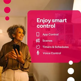 Innr Zigbee E14, funktioniert mit Philips Hue*, smart Lampe warmweiß dimmbar