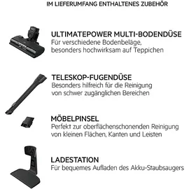 AEG Clean 5000 ÖKO Akku-Staubsauger AS52B21OKO