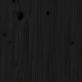 vidaXL Pflanzkübel 40 x 40 x 81 cm Schwarz