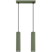 Sollux SL.1612 Pendelleuchte Karbon olivgrün