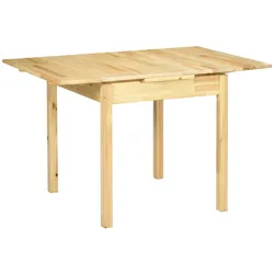 HOMCOM Esstisch Kiefernholz