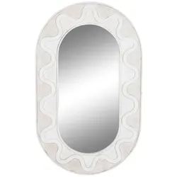 Wandspiegel DKD Home Decor Weiß