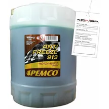 Pemco Kühlerfrostschutz Antifreeze 913 Grün 10 St. 10 l