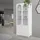 ML-Design Vitrinenschrank 80 x 185 x 40 cm Weiß