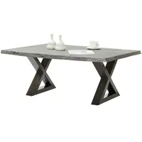 Woodford Couchtisch Alabria ¦ grau ¦ Maße (cm): B:
