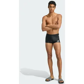 adidas 3S Swim Boxers Swimwear, Black/White, 7