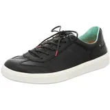 THINK! Turna Chromfrei Gegerbte Nachhaltige Wechselfußbett Sneaker Sneaker,Schwarz Kombi 0000,38.5 EU